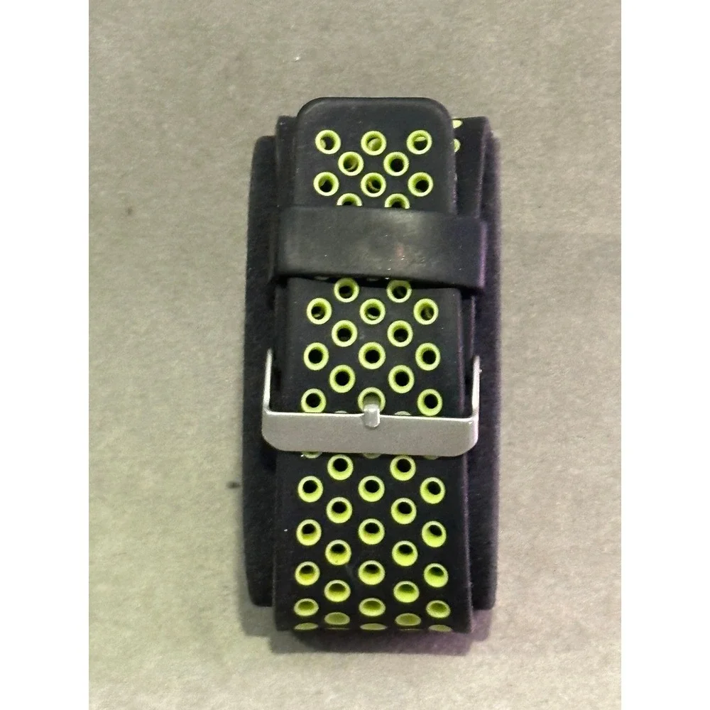 Fitbit Surge Black and Lime Green‎ Fitness Tracker with Perforated Silicone Band
